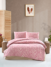 MARİLLA LİLA RANFORCE ÇİFT KİŞİLİK NEVRESİM TAKIMI