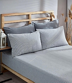 ZEBRA ÇİFT KİŞİLİK LASTİKLİ ÇARŞAF SETİ