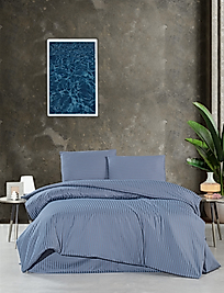 İNDİA PAMUK SATEN ÇİFT KİŞİLİK NEVRESİM TAKIMI