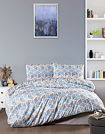 OCTEC ETNİK DESEN RANFORCE TEK KİŞİLİK NEVRESİM TAKIMI