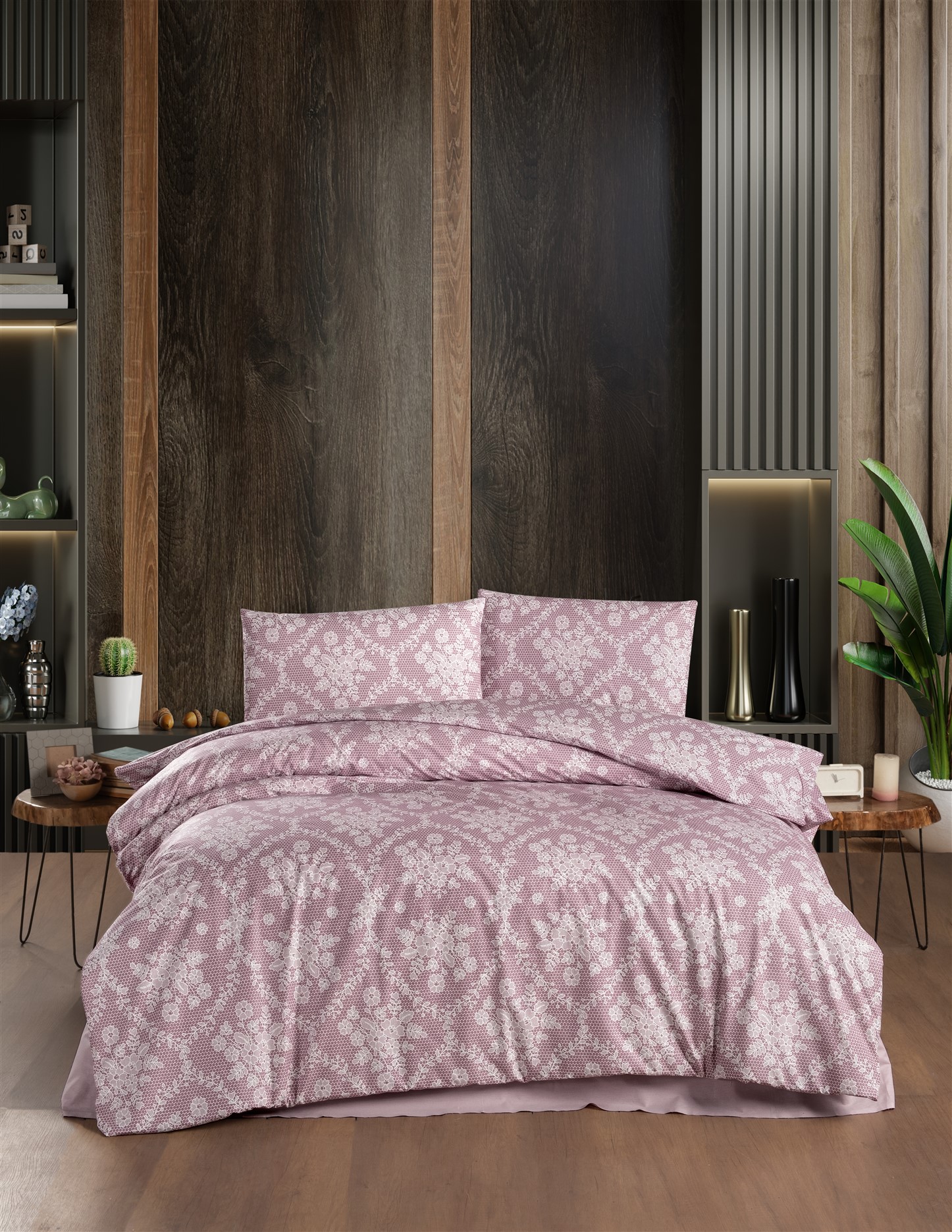 SARA MOR RANFORCE ÇİFT KİŞİLİK NEVRESİM TAKIMI