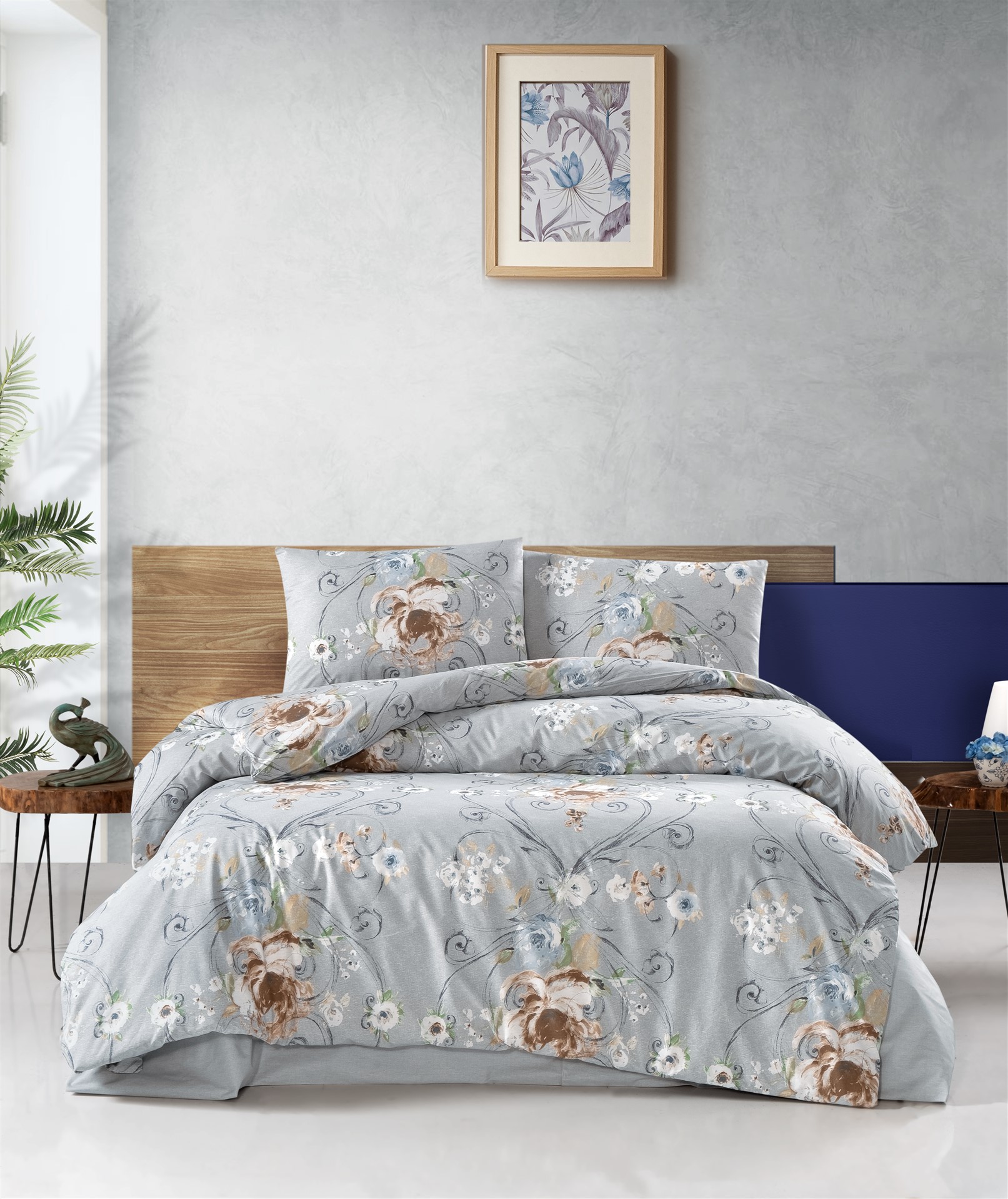 LOUMOUR VILLACE RANFORCE TEK KİŞİLİK NEVRESİM TAKIMI